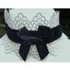 Gothic victorian black velvet lace satin bow choker_necklaces_2